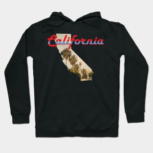 California State Map Outline Hoodie